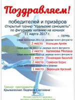 Достижения