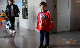 Откртие турнира по хоккею памяти А.В. Синецкого