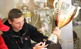 Стенд спортивной школы им. Александра Козицина