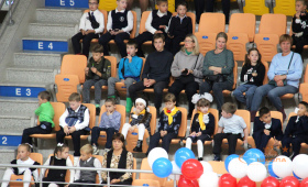 Зрители фестиваля спорта