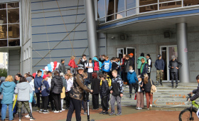 ПОсетители ярмарки спортивных вакансий