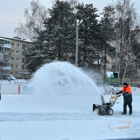 Открытие хоккейных кортов в Верхней Пышме