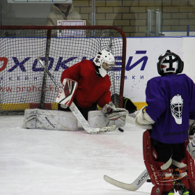 Мастер-класс по хоккею для вратарей