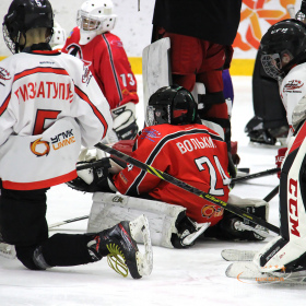 Мастер-класс по хоккею для вратарей